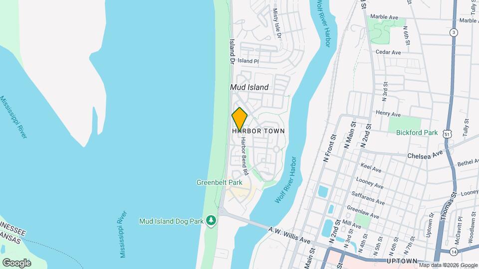 859 Harbor Bend Rd Map and Location Details