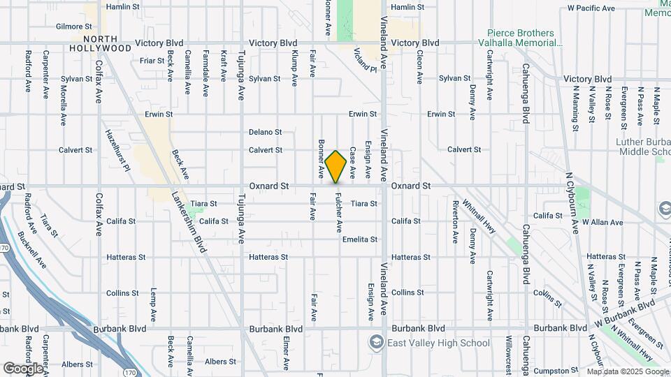 11104 Oxnard St, Unit 11104 Oxnard street Map and Location Details