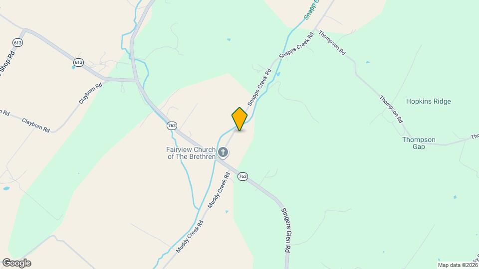 3862 Snapps Creek Rd Map and Location Details