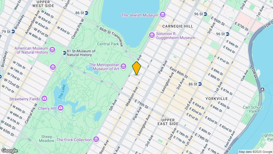 9 E 82nd St Map and Location Details
