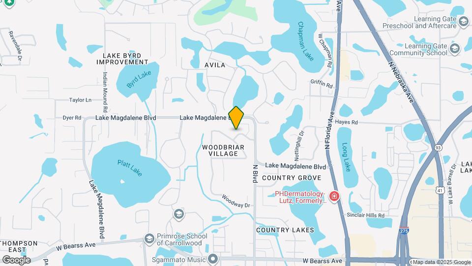 915 Woodleaf Way Map and Location Details