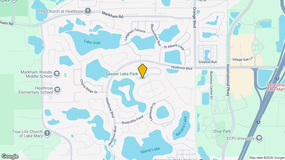 1462 Chessington Cir Map and Location Details