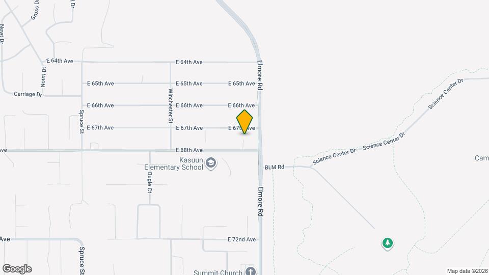 4107 E 68th Ave Map and Location Details