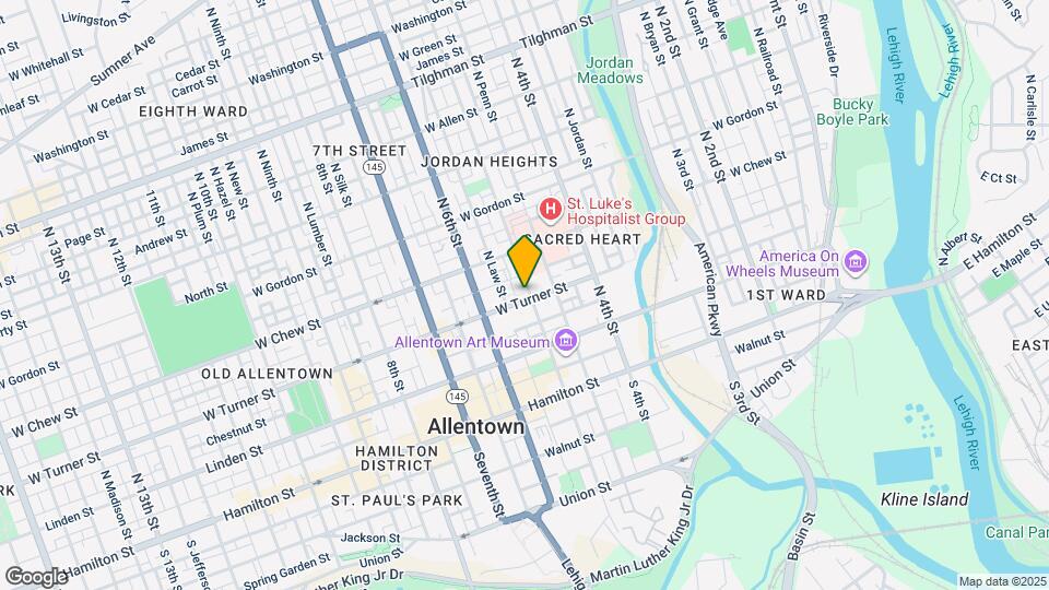 501 W Turner St Mapa y Detalles de la Ubicación