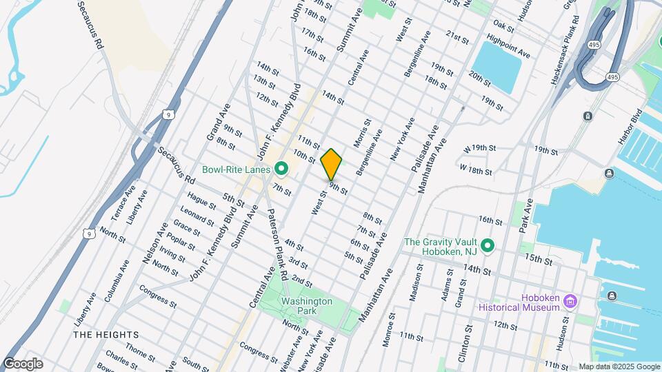 810 West St Mapa y Detalles de la Ubicación