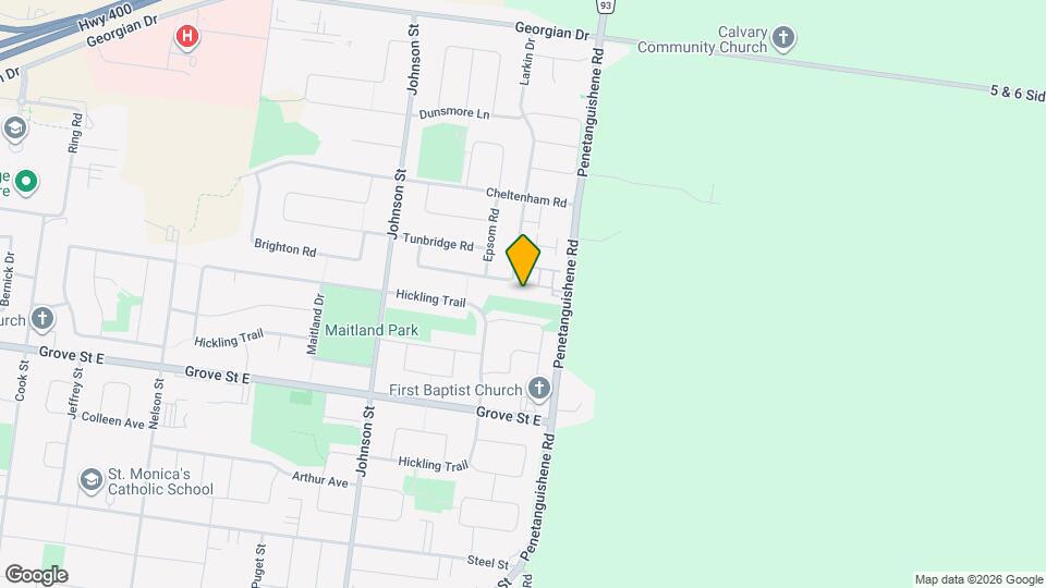 244 Penetanguishene Rd Map and Location Details