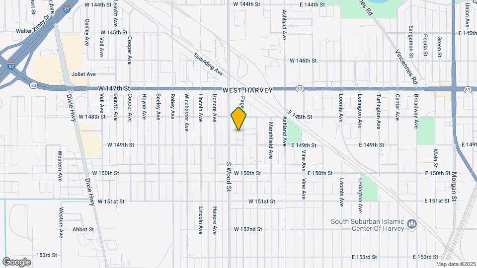 14830 Page Ave Map and Location Details