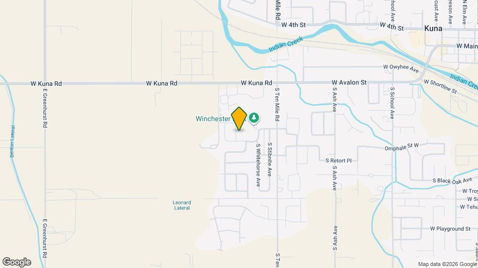 410 S Saddlerock Ave Map and Location Details