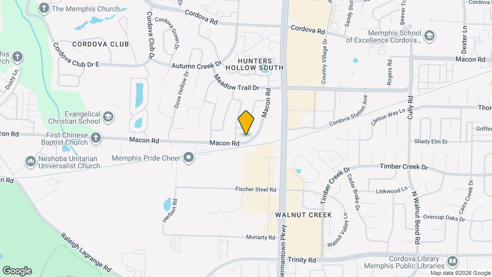7916 Macon Rd Map and Location Details