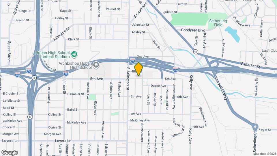 1133 5th Ave Map and Location Details