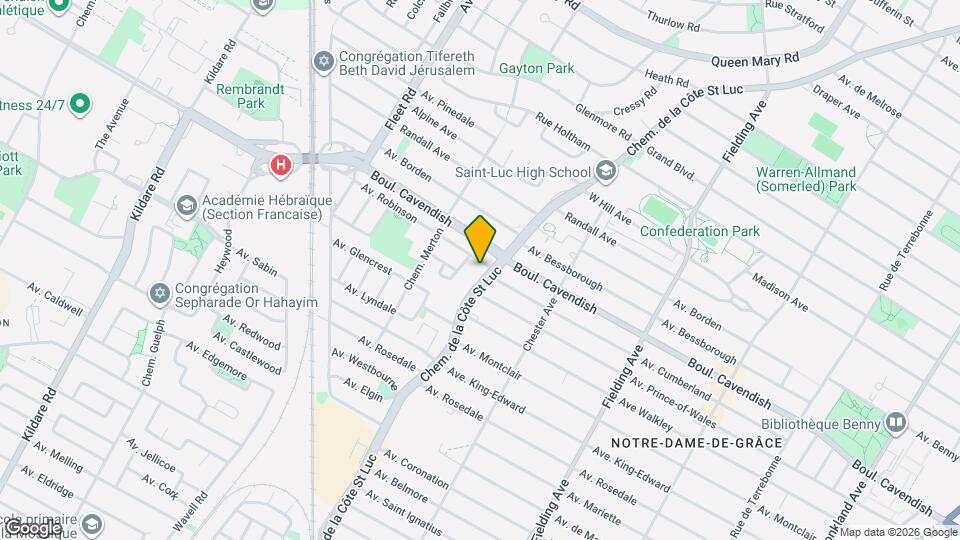 Le Robinson Map and Location Details