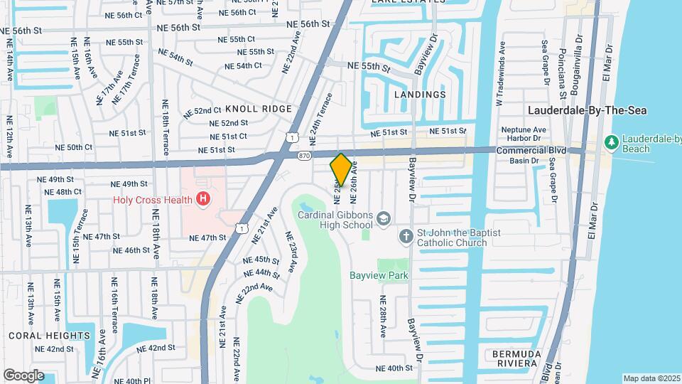 4808 NE 25th Ave-Unit -1-2 Mapa y Detalles de la Ubicación