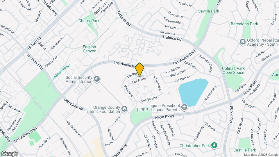 26181 Las Flores Map and Location Details