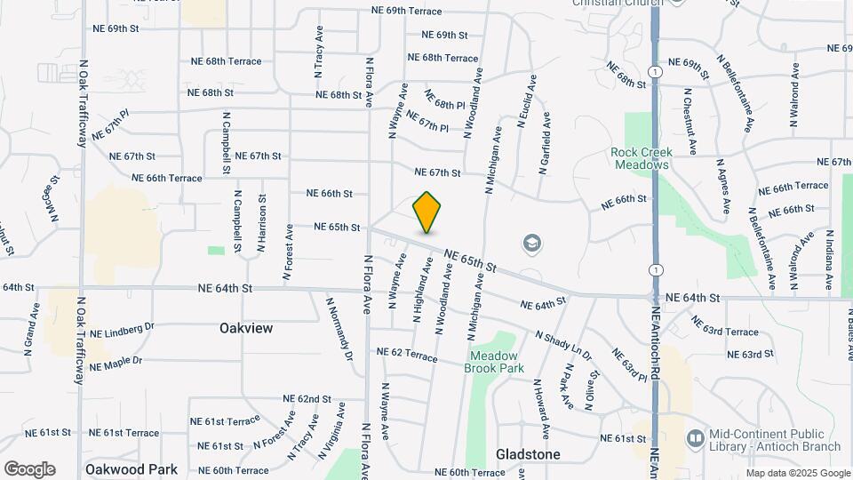 1608 NE 65th St Map and Location Details