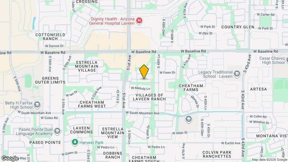 4935 W Harwell Rd Map and Location Details