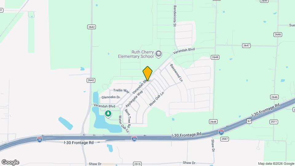 1613 Applegate Way Mapa y Detalles de la Ubicación