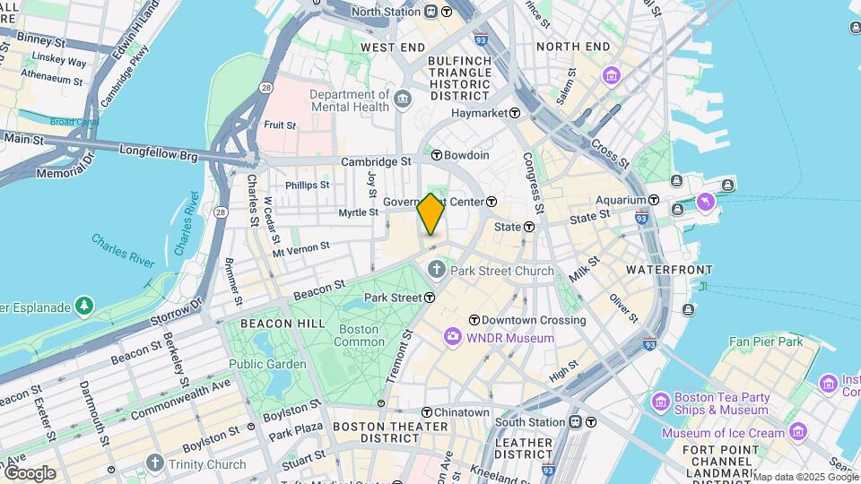 19 Beacon St Mapa y Detalles de la Ubicación
