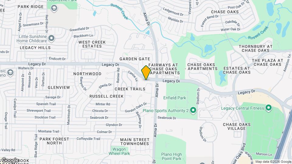 929 Ponderosa Creek Map and Location Details