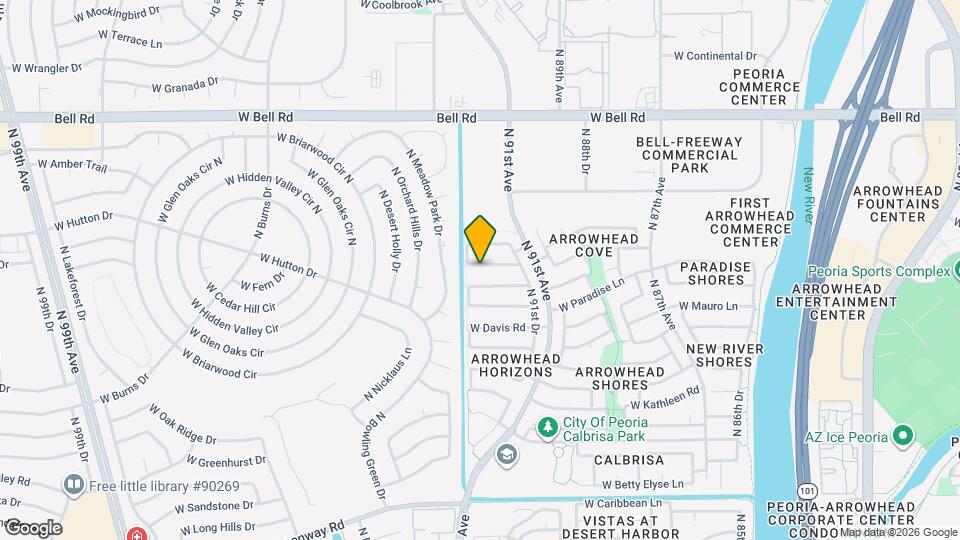 9223 W Kings Ave Map and Location Details