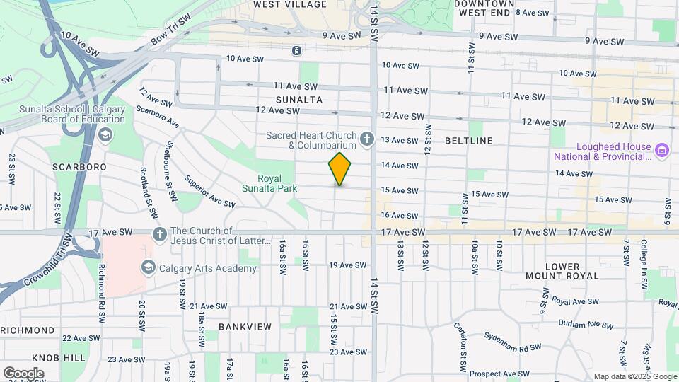 1533 15th Ave SW Map and Location Details