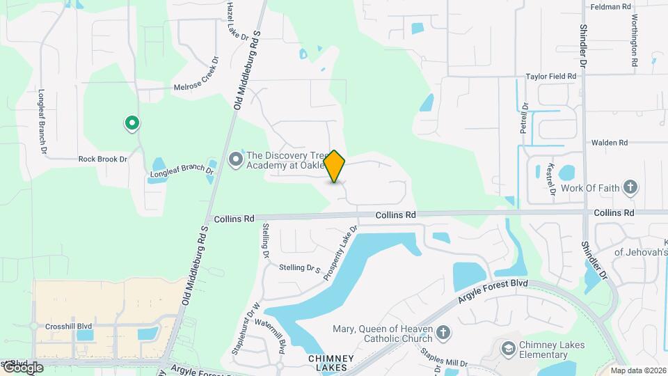 7435 Hawks Cliff Ct Map and Location Details