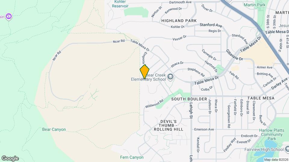 2203 Holyoke Dr Map and Location Details