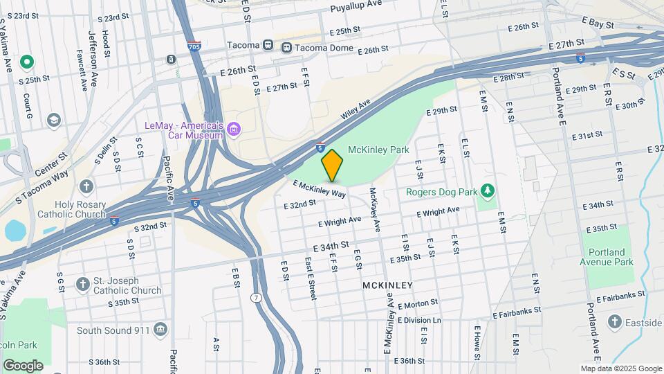 614 Upper Park St Map and Location Details