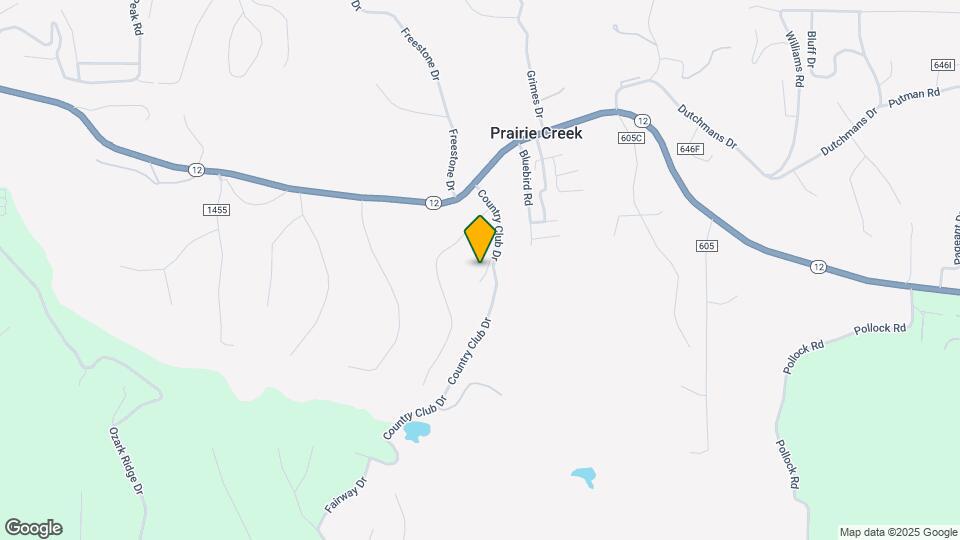 8675 Golf Creek Dr Map and Location Details