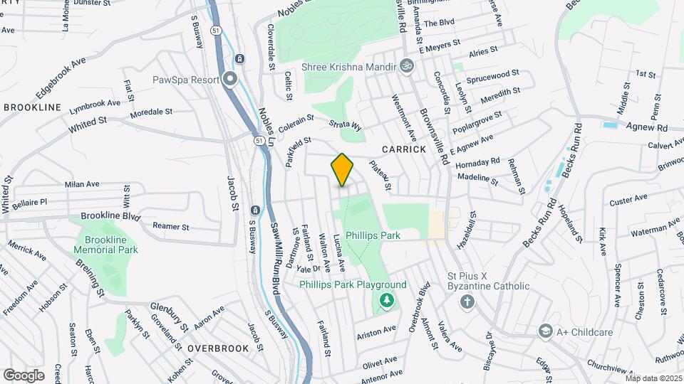 336 Redwood St Map and Location Details