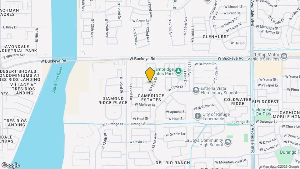 12171 W Yuma St Map and Location Details