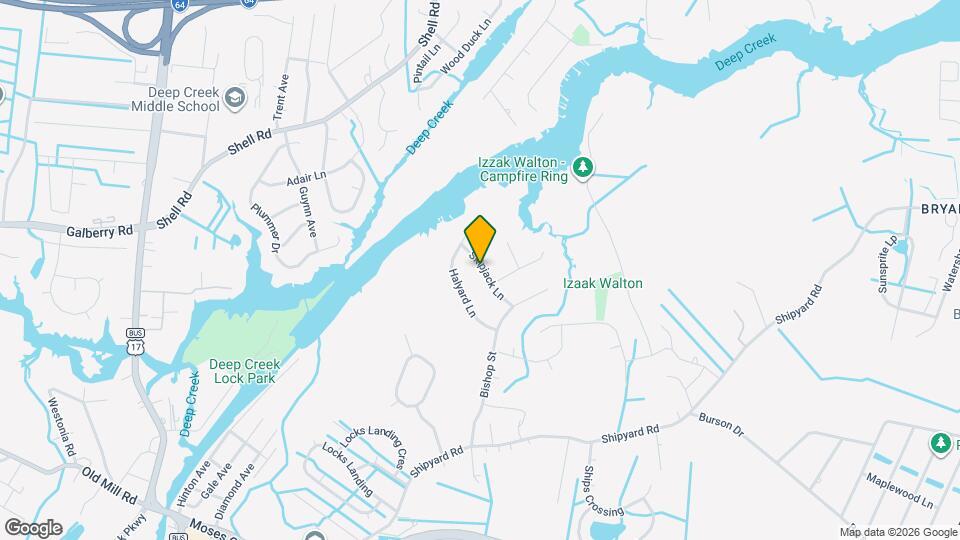 2321 Skipjack Ln Map and Location Details