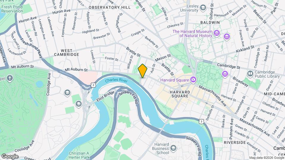 997 Memorial Dr, Unit 2B Map and Location Details