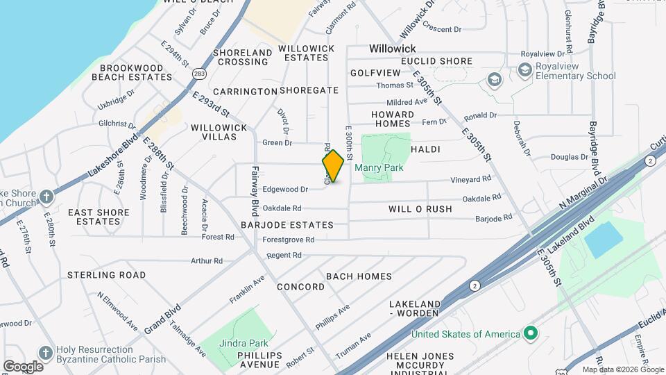 459 Clarmont Rd Map and Location Details