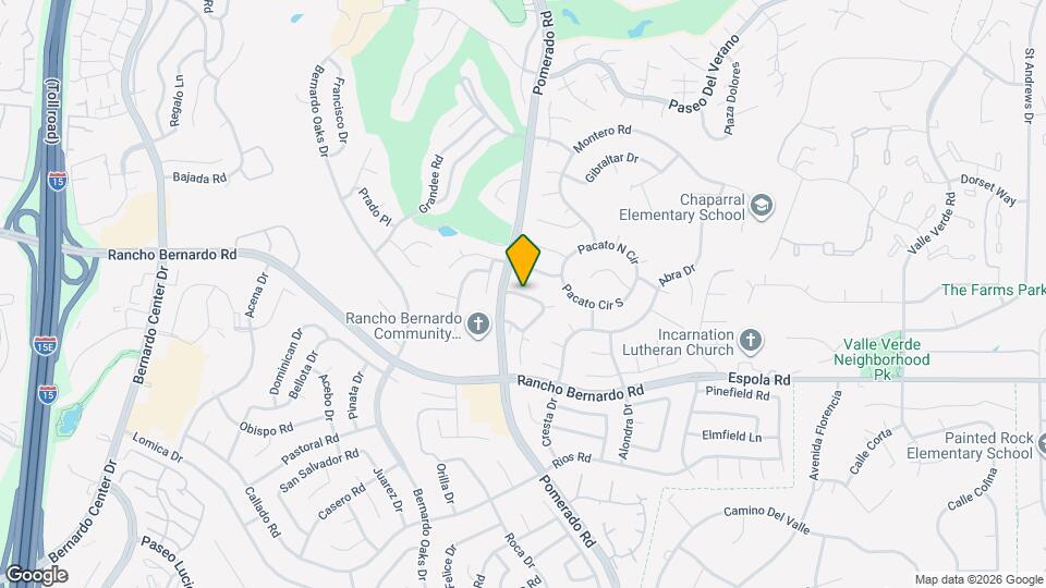 12582 Caminito De La Gallarda Map and Location Details