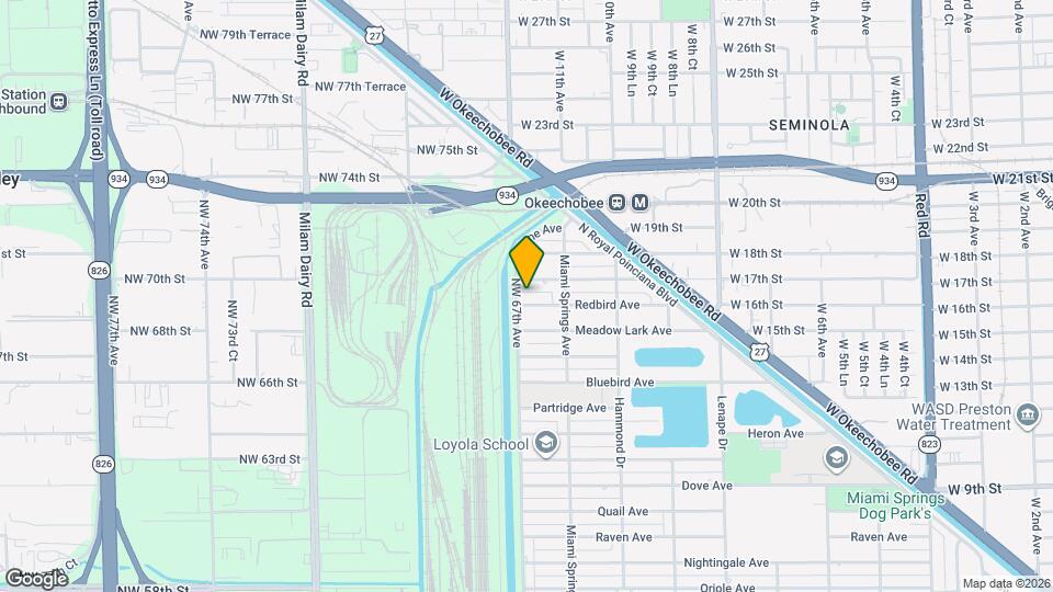 1281 Redbird Ave Map and Location Details