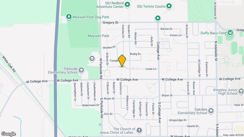 1705 Linda Ln Map and Location Details