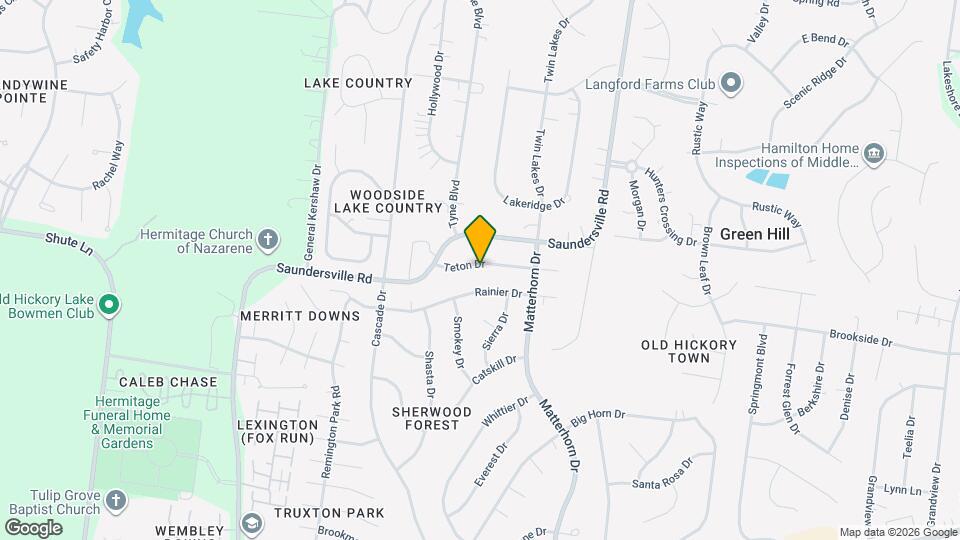 4924 Teton Dr Map and Location Details