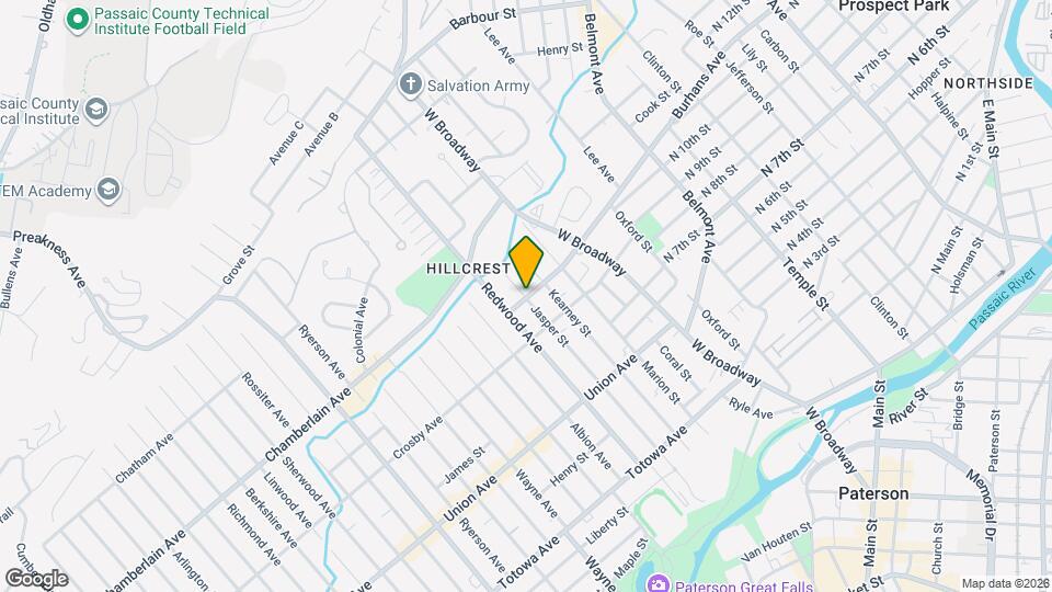23 Doremus St, Unit 1 floor Map and Location Details