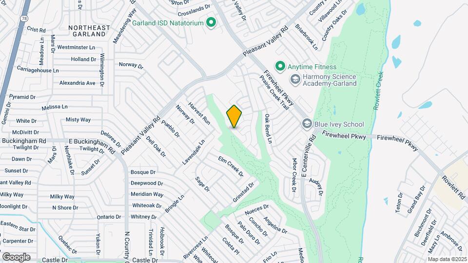 2029 Oakglen Dr Map and Location Details