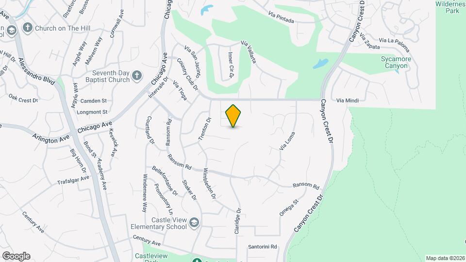 1260 Nicola Dr Mapa y Detalles de la Ubicación