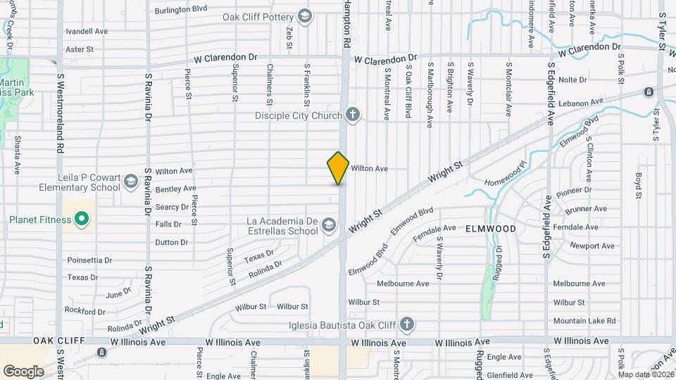 2404 Bentley Ave Map and Location Details