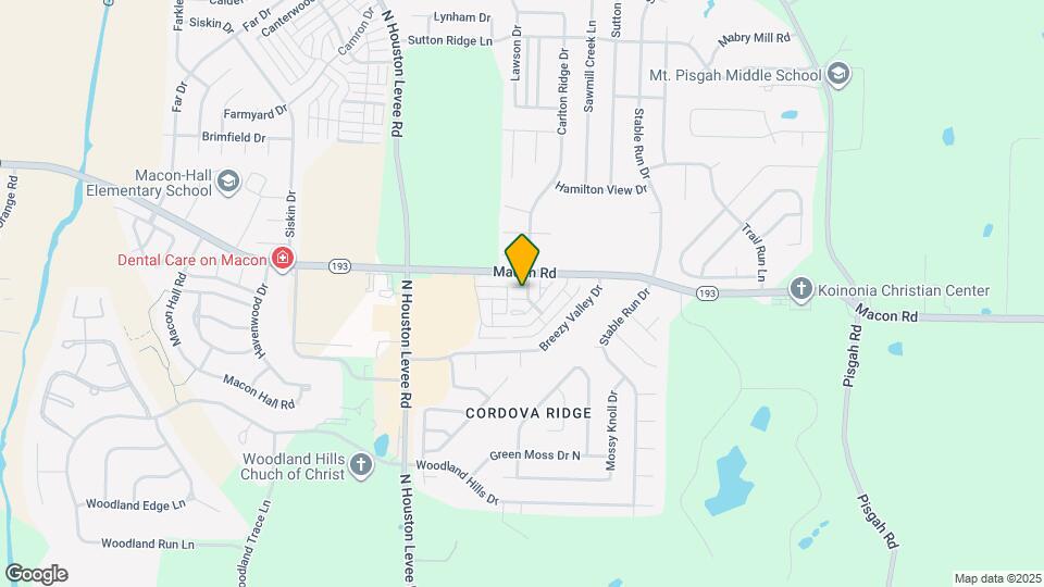 10186 Sorrento Pl Map and Location Details