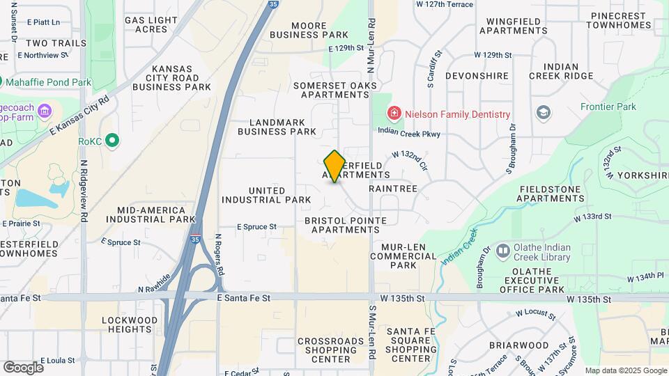 561 N Somerset Terrace Map and Location Details