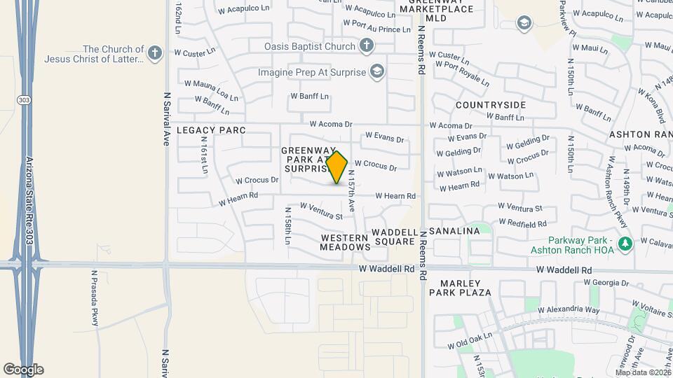 15733 W Watson Ln Map and Location Details