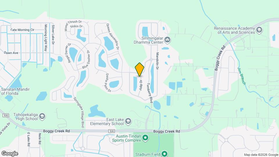 3026 Julip Dr Mapa y Detalles de la Ubicación