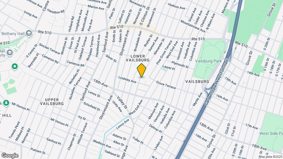 158 Alexander St, Unit 3rd Floor Map and Location Details
