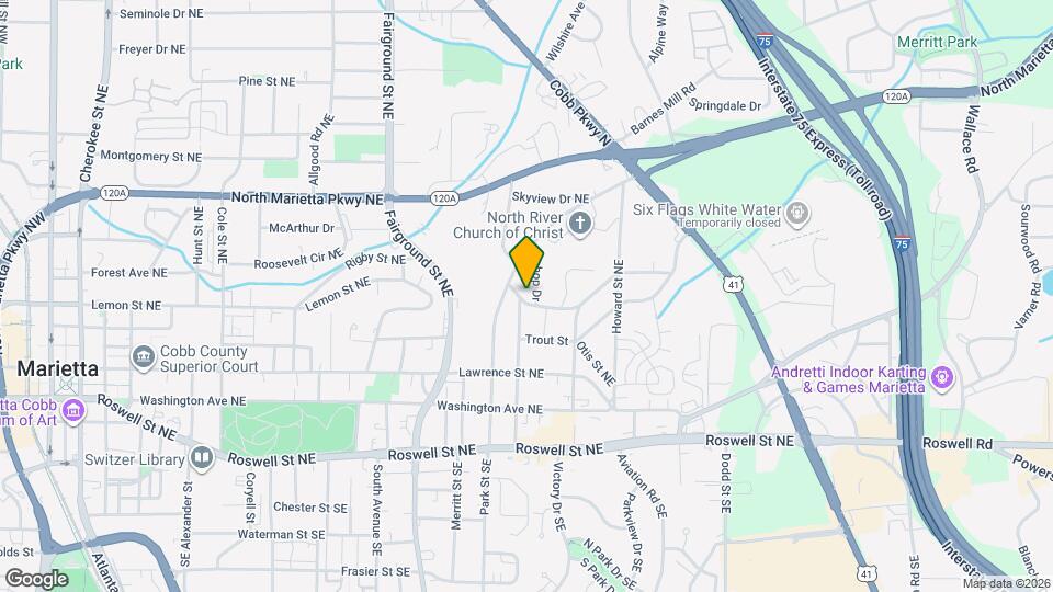 681 Toliver St NE Map and Location Details