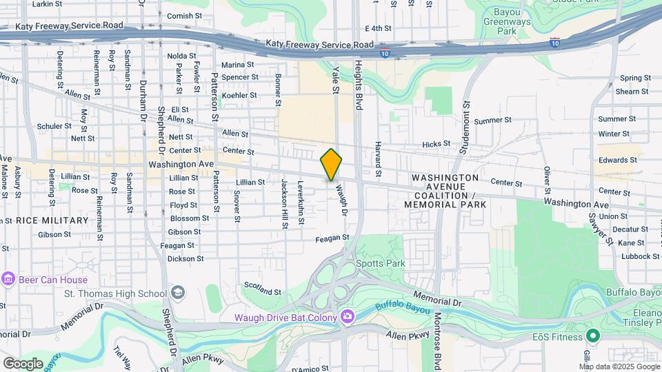 3811 Washington Ave Map and Location Details