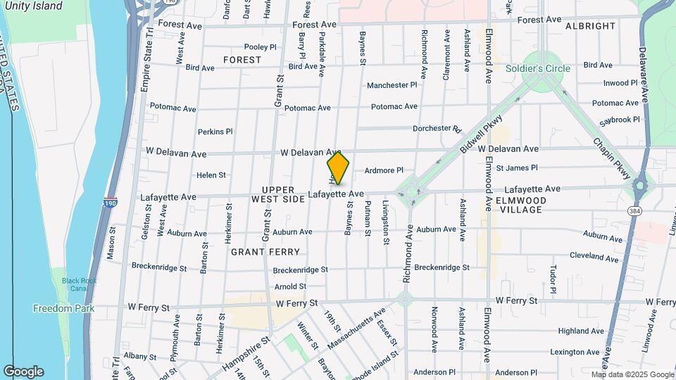 332 Lafayette Ave Map and Location Details