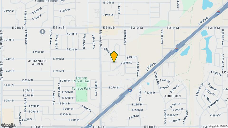 2320 S 84th E Ave Map and Location Details